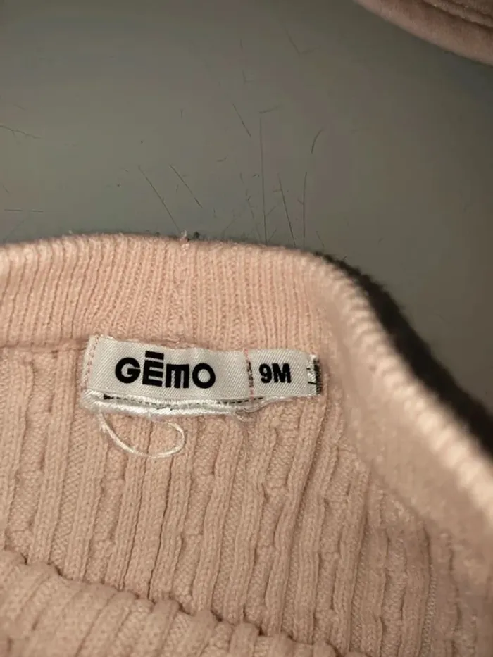 Ensemble 3 pièces obaïbi/Gémo fille 6 mois 🎀 - photo numéro 5
