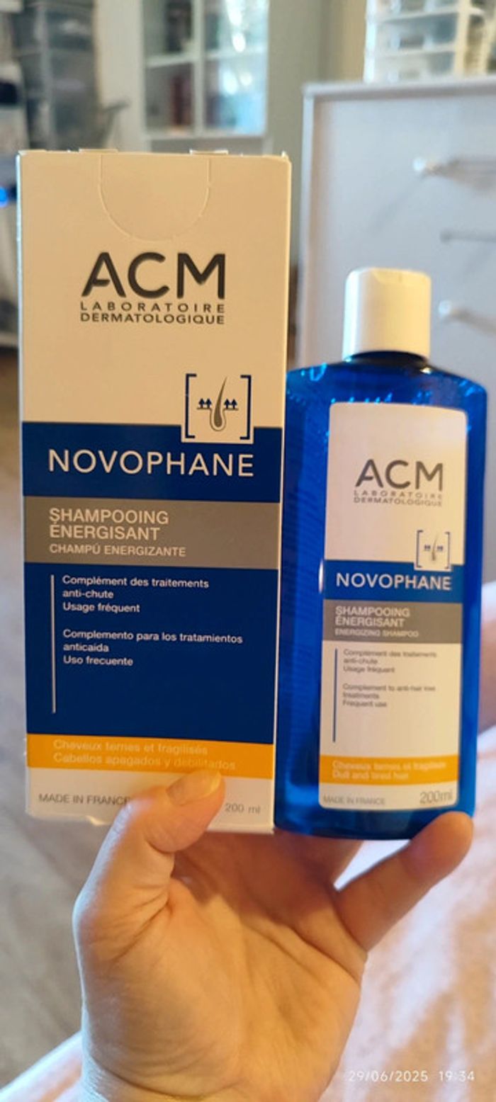 ACM Laboratoire Dermatologique Novophane Shampooing Énergisant 200 ml