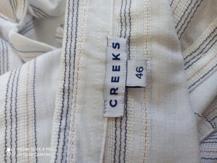 Chemise blanche Creeks 46 neuve - photo numéro 4