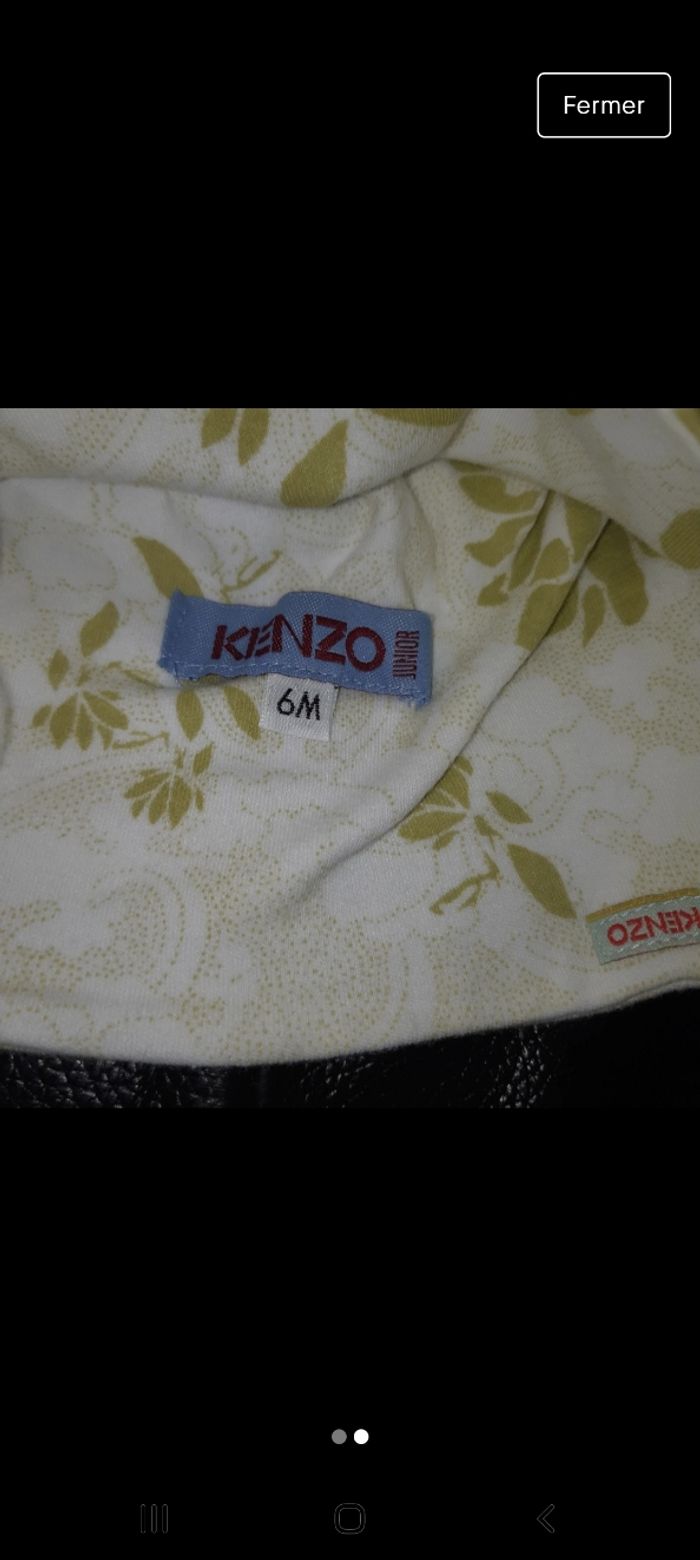 Bonnet kenzo 6 mois TBE - photo numéro 2