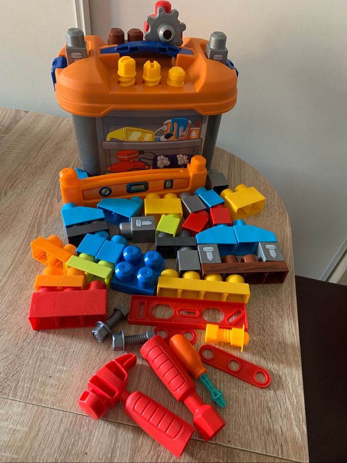 Méga bloks mon petit atelier de bricolage - photo numéro 4