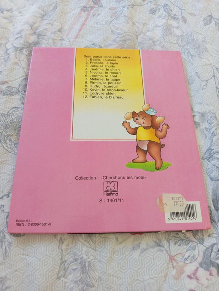 Livre je cherche les mots avec eddy - photo numéro 2
