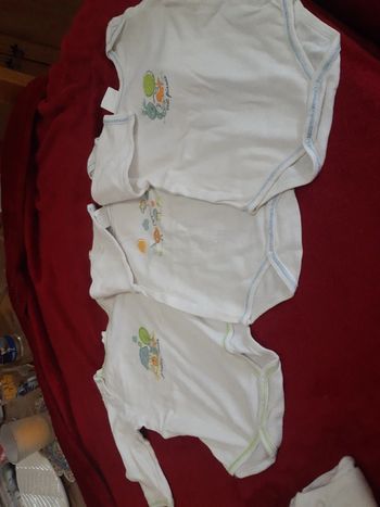 Lot 3 bodys manches longues