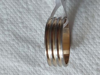 Bague doré reliefs taille 19