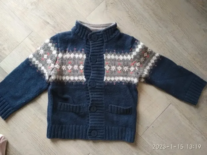 Gilet hiver garçon 24 mois