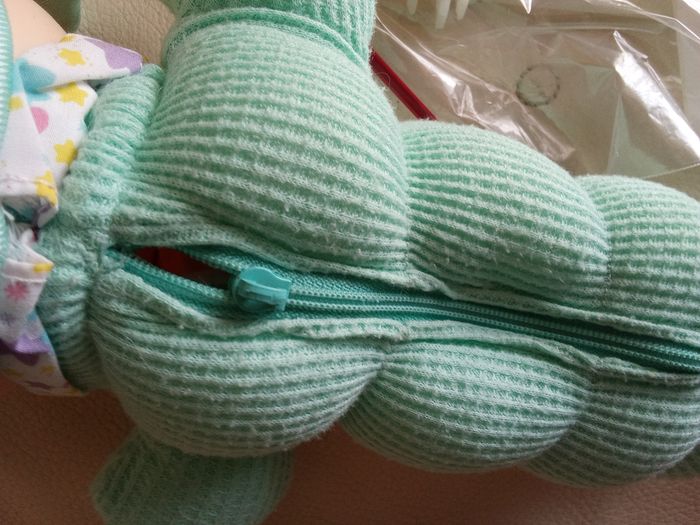 Peluche luciole Playskool  1993 verte clair doudou joli complet - photo numéro 3