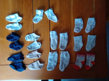Lot de 11 paires de chaussettes 6-12 mois