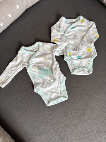 Lot de 2 bodys orchestra naissance