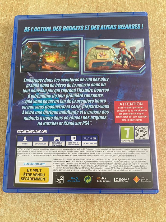 Jeu PS4 - photo numéro 2