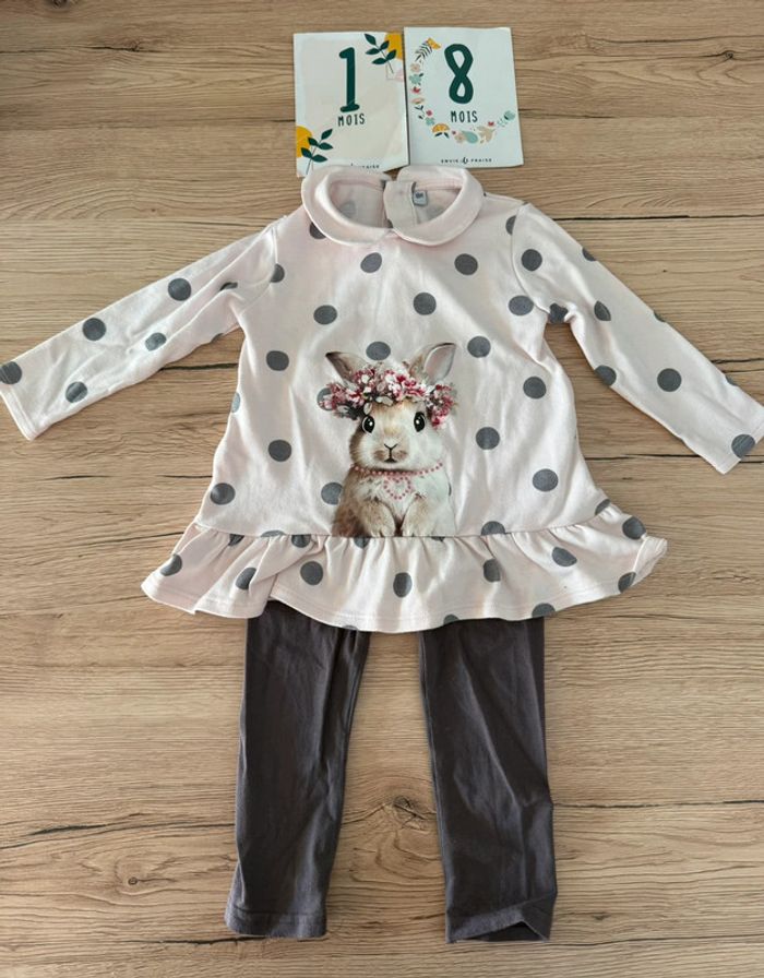 Lot de 15 vêtements bébé fille 18 mois - photo numéro 4