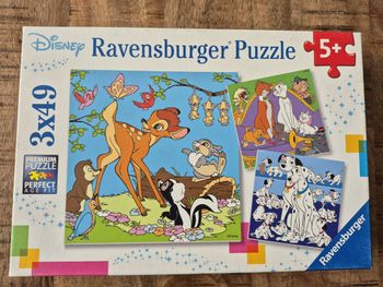 Boîte de 3 puzzles "Disney" 5+