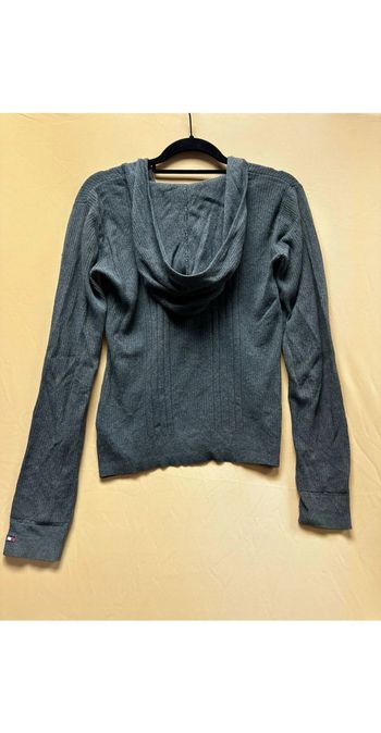 Pull gris à capuche Tommy Hilfiger (taille M)