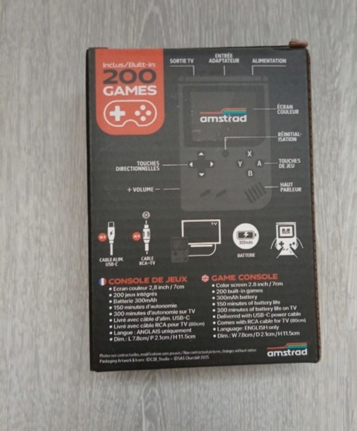 Console de jeux 200 jeux inclus - photo numéro 5