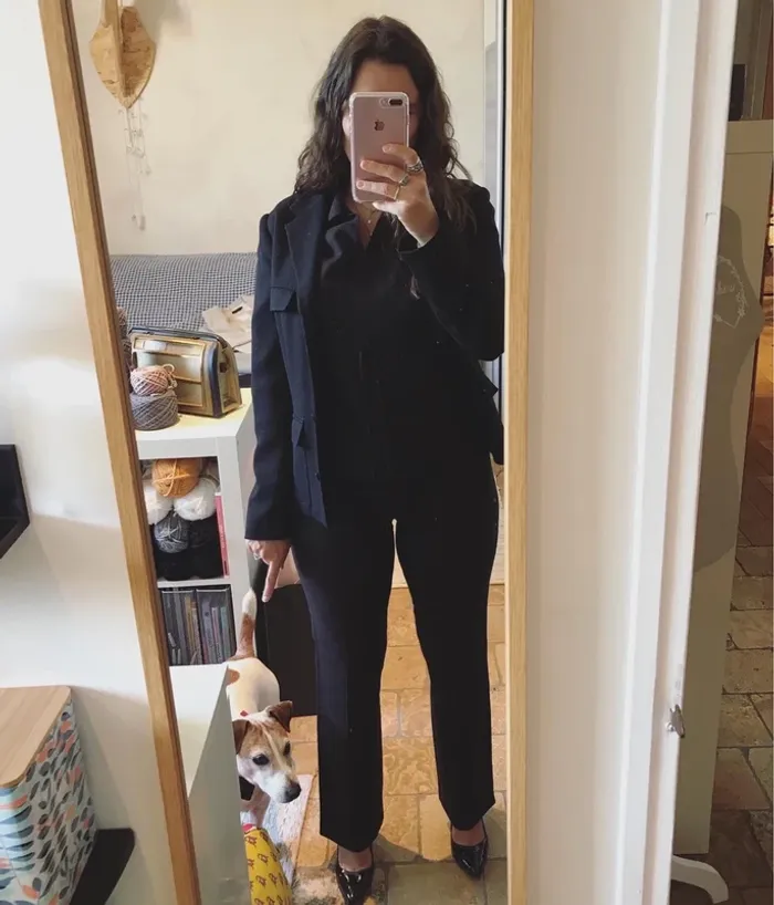 Tailleur pantalon 3 pièces Manoukian - Taille M/38 - photo numéro 3
