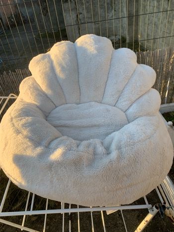 Fauteuil coquillage enfant