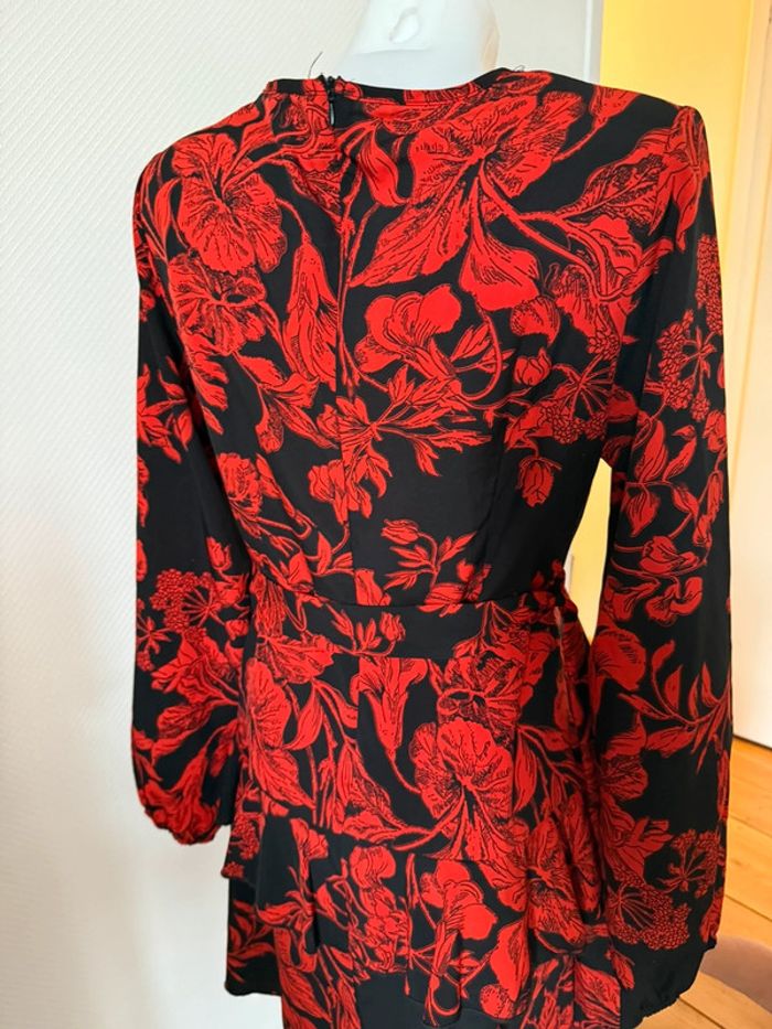 Robe noir et rouge en très bon état Shein taille M - photo numéro 7