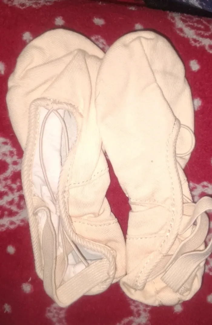 Chaussons de danse beige Merlet - photo numéro 2