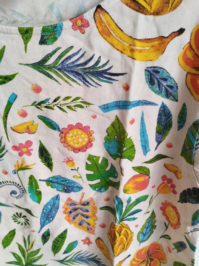 T-shirt floral Zara - photo numéro 3