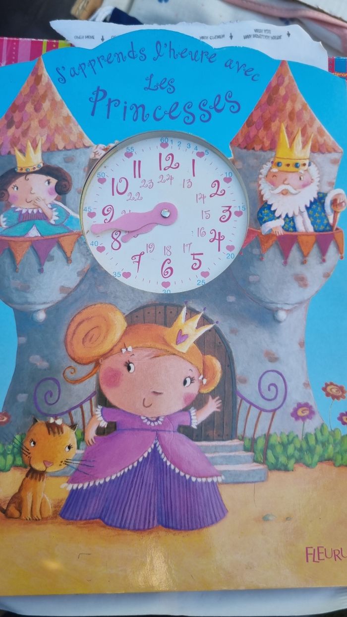 Livre pour apprendre à l'heure