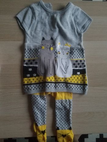 Ensemble robe hiver + collant