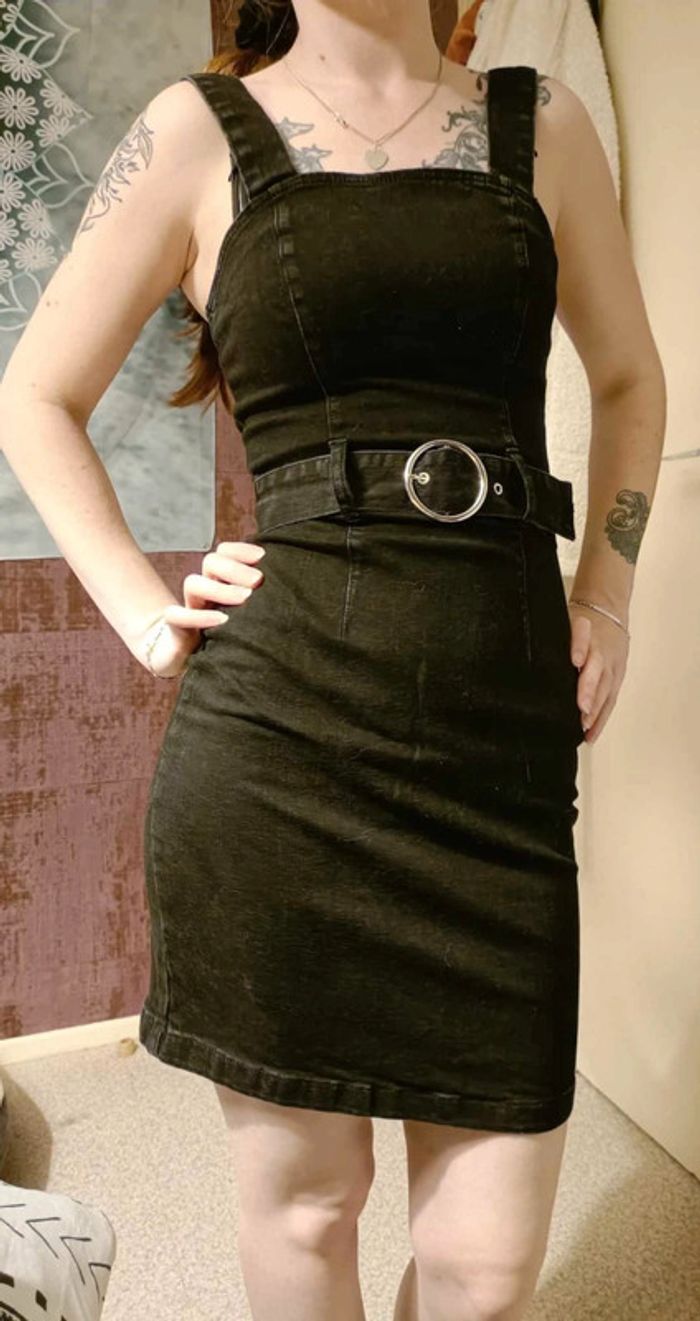Robe en jean noir - photo numéro 13