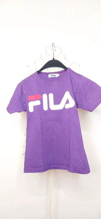 T-shirt violet 8 ans
