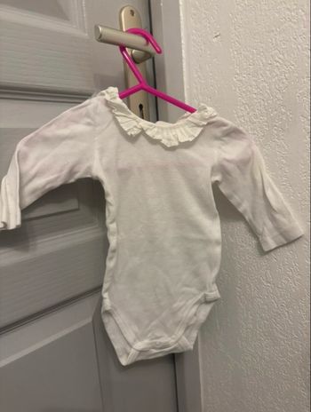 Body manches longues avec col bout’chou 3 mois 