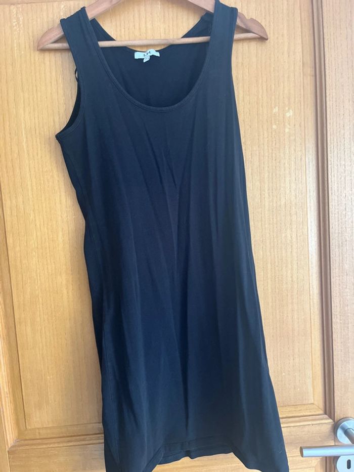 Robe moulante droite noir femme M - photo numéro 3