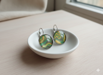 Boucles d'oreilles acier inoxydable