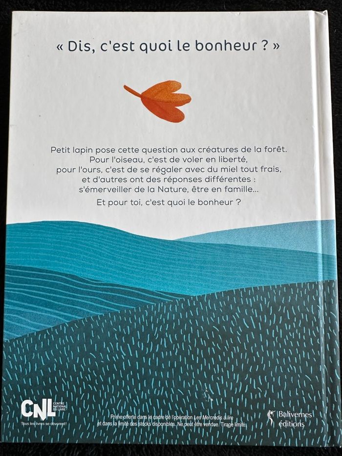 * dis, c’est quoi le bonheur Livre pour les tout petits - photo numéro 2