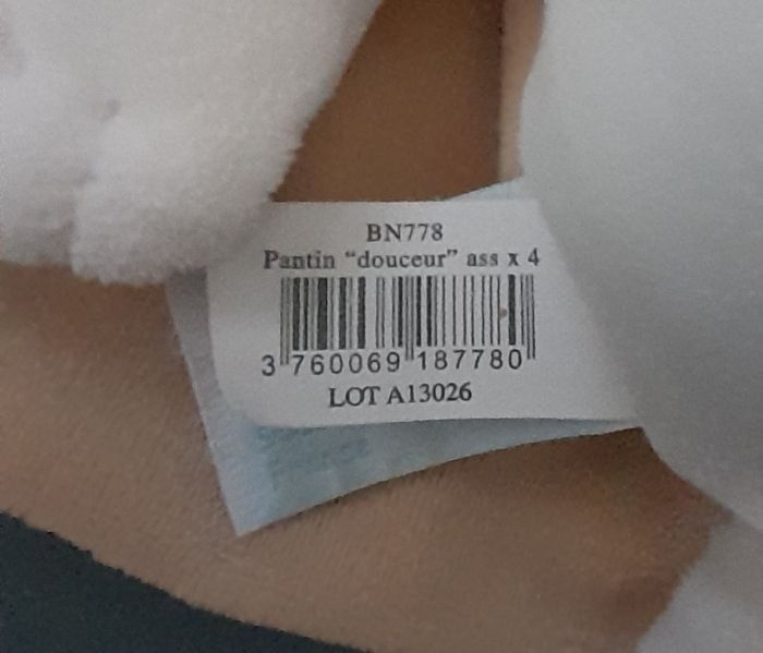 chien mouchoir Douceur baby nat - photo numéro 5