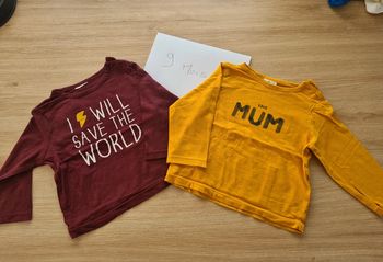 Lot t-shirt manches longues