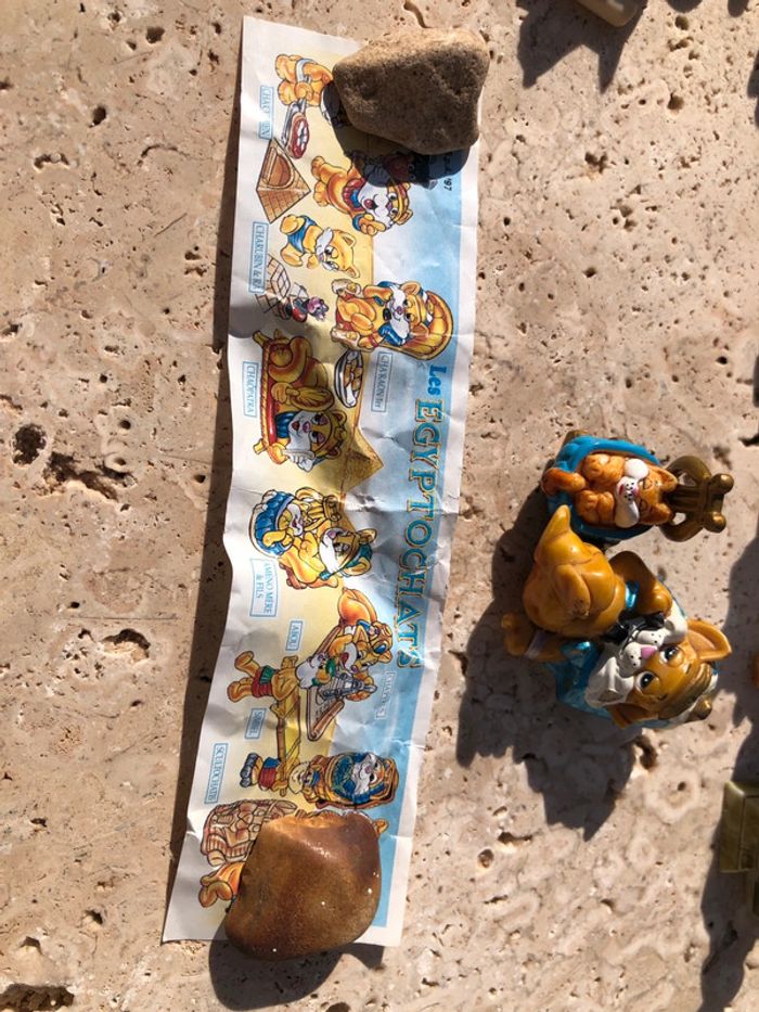 Figurines Kinder Surprise 1993 Les Egyptochats chats Égypte - photo numéro 2