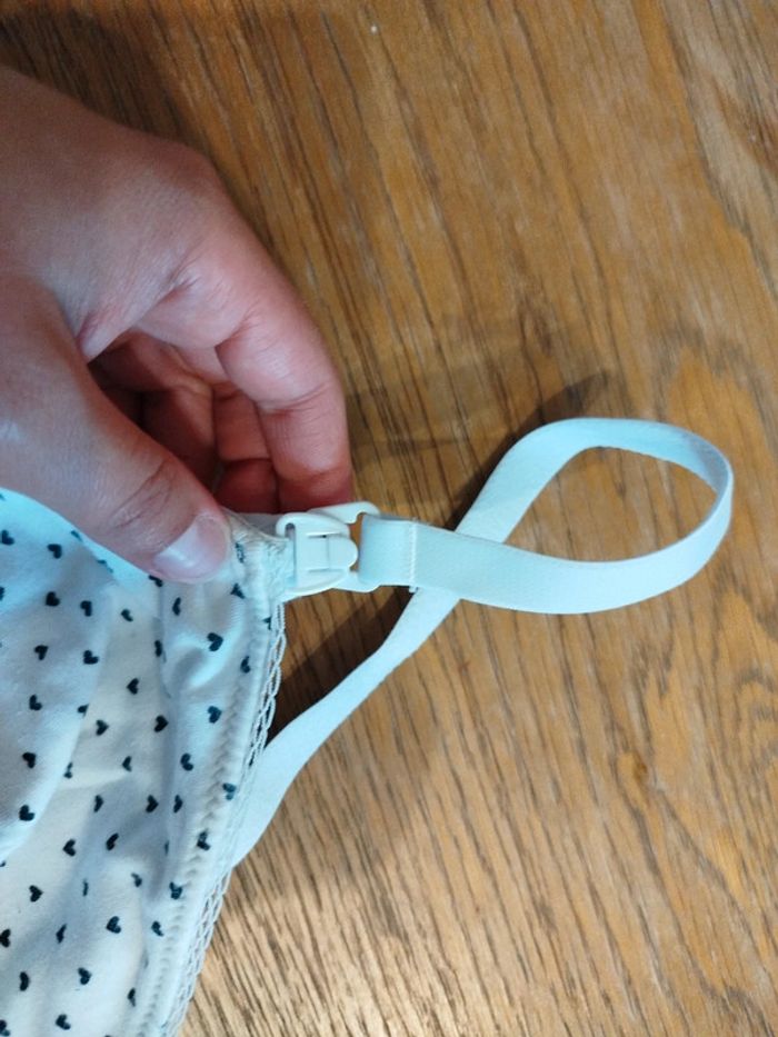 Soutien gorge allaitement coeur - photo numéro 3