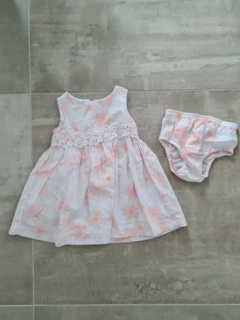 Ensemble robe été sans manche et bloomer