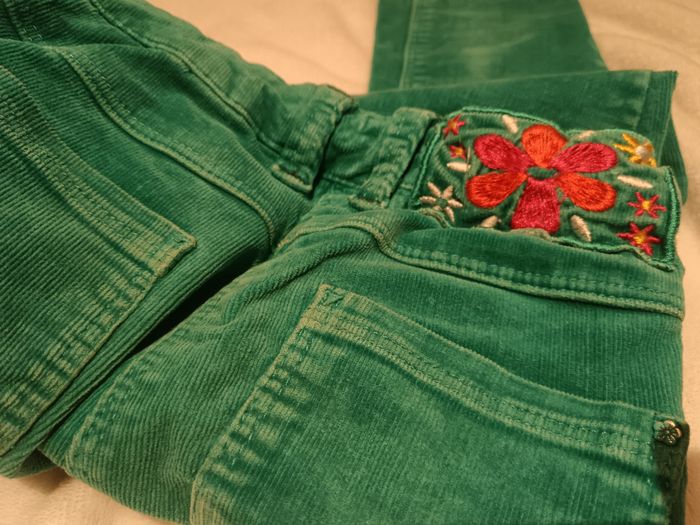 Pantalon velours vert orchestra 6 ans - photo numéro 6