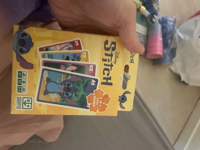 Jeu de carte enfants stitch - photo numéro 3