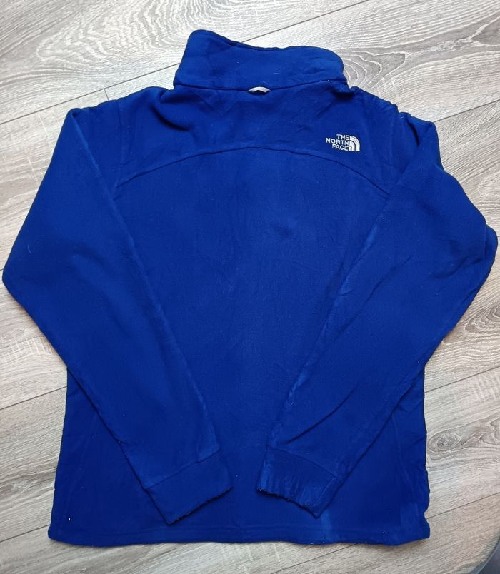 Veste polaire the north face femme taille XL bleue - photo numéro 2