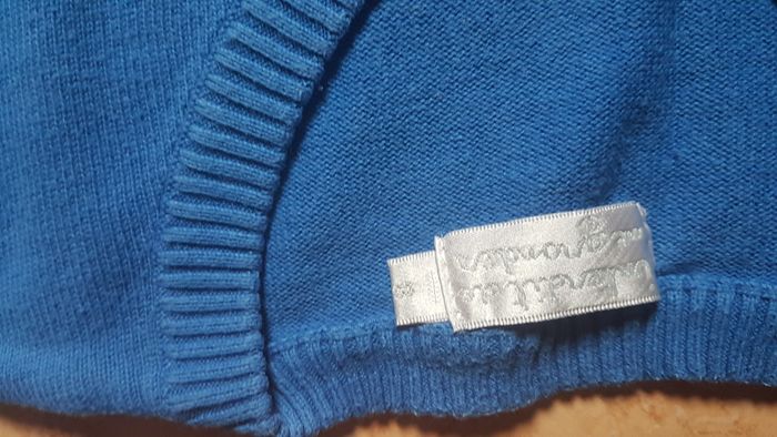 Pull garçon 8 ans bleu Interdit de me gronder - photo numéro 2
