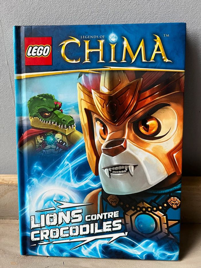 Lego livre chima lions contre crocodiles