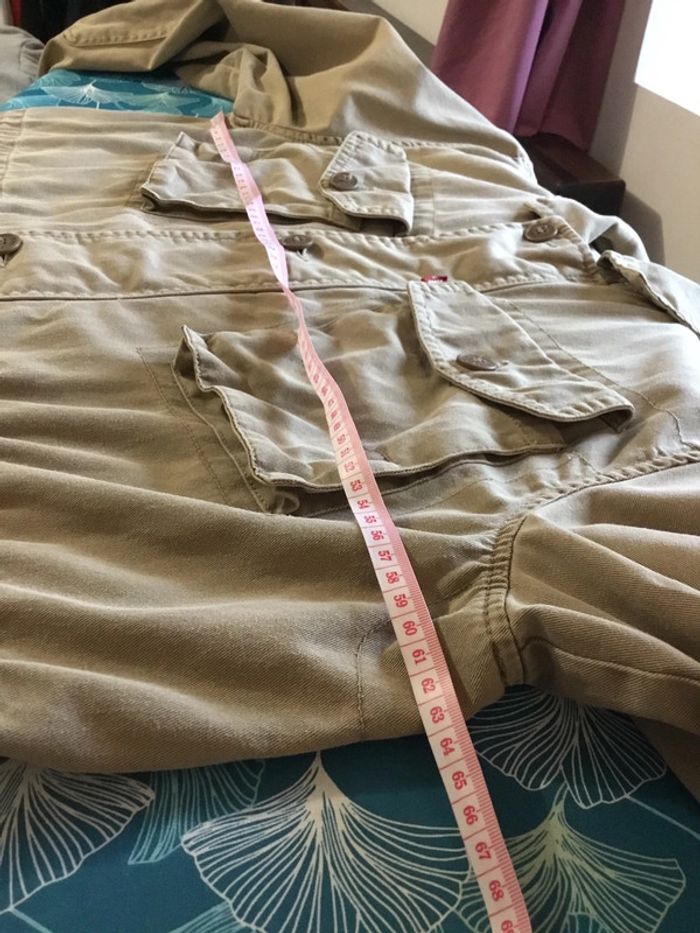 Veste de travail pour homme Levi’s beige taille L 167 - photo numéro 9