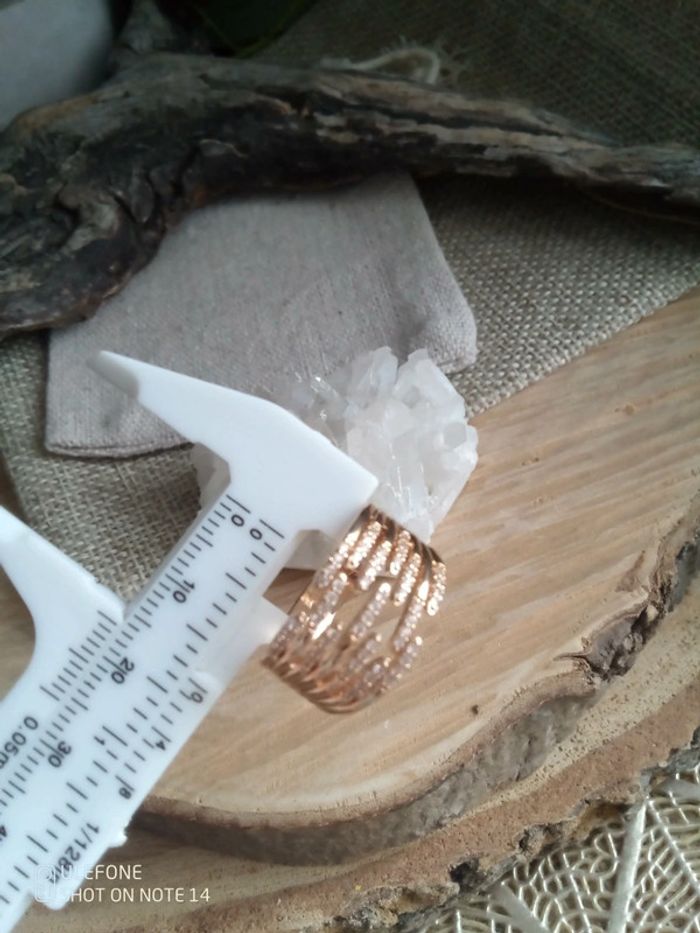 Bague zirconée en acier inoxydable - photo numéro 3