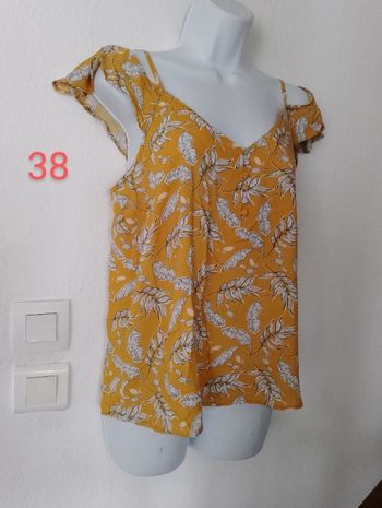 Tunique épaules dénudées femme 38