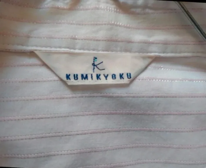 Chemise marque japonaise Kumikyoku t.XS/S - photo numéro 7