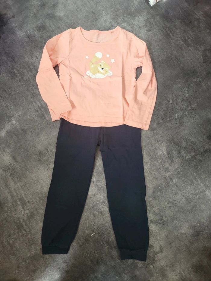 Lot 2 pyjamas légers fille 5 ans très bon état - photo numéro 6