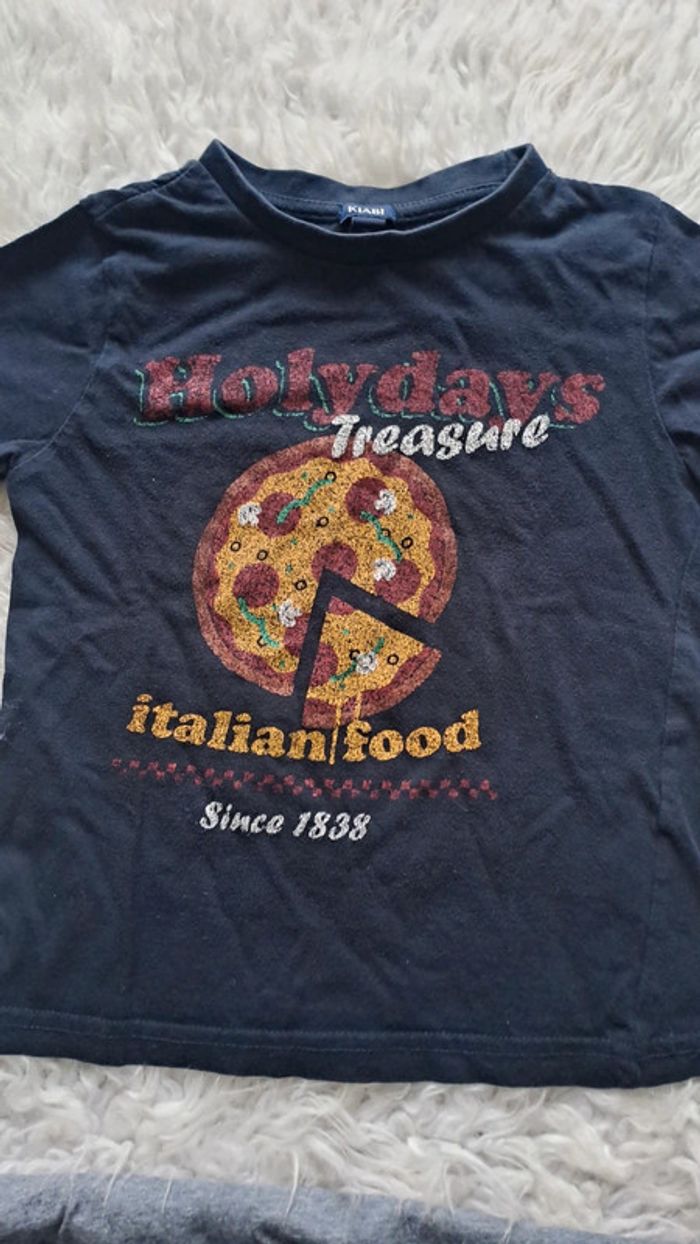 Lot 2 Tee-shirt manches courtes kiabi 5ans - photo numéro 4