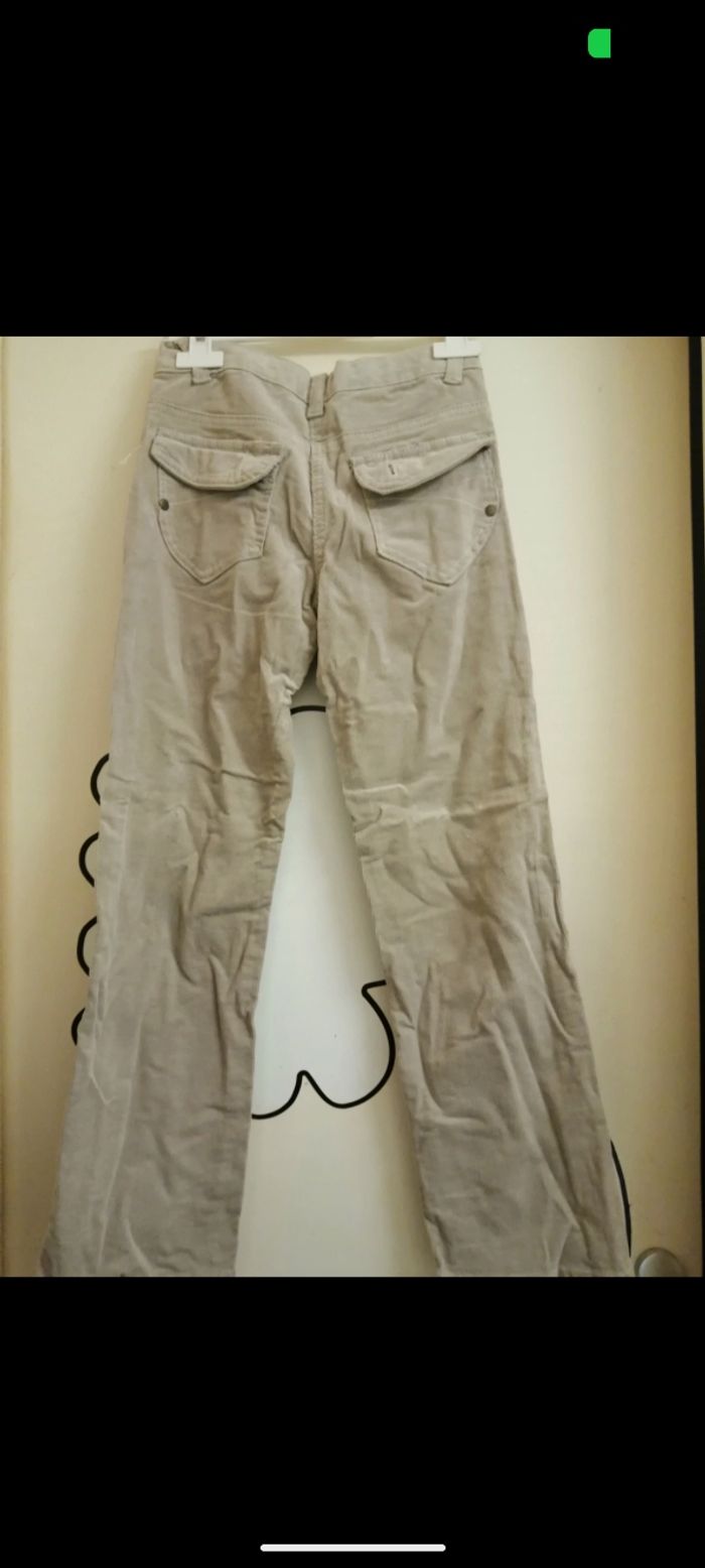 Magnifique pantalon On The Town velours côtelé. Taille 8 ans - photo numéro 4