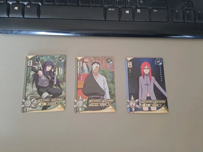 Cartes Naruto japonaise