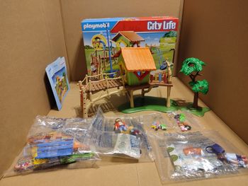 Playmobil 70281 Parc de jeux et enfants