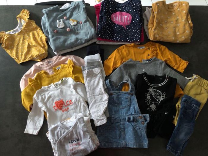Lot bébé fille 3 mois 23 pièces